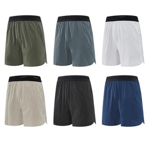 Pantalones Cortos Deportivos Transpirables para Hombre, Pantalones Cortos Deportivos para Gimnasio, Entrenamientos, Fitness, Ajustados, con Bolsillos - Product Image 4