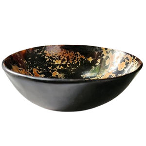 ชุดชามตกแต่งรูปใบไม้ ดีไซน์หรูหรา ทันสมัย วัสดุทำจากเขาสัตว์ จำนวน 2 ใบ งานแฮนด์เมดคุณภาพพรีเมียม สำหรับตกแต่งโต๊ะอาหาร - Product Image 2