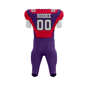 Custom American Football Uniform Set Stitched Tackle Twill Jersey & Integrated Padded Pant 6 Panel American Football Uniform - Product Image 4