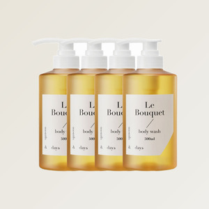 ครีมอาบน้ำหอม กลิ่น Months and Days Perfume Care Body Wash Le Bouquet ขนาด 500 มล. แพ็ค 4 ชิ้น ครีมอาบน้ำคุณภาพสูง - Product Image 4