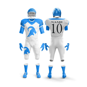 American Football Uniform with Custom <b>Name</b> and Team Branding - Product Image 5