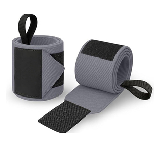 CLOVIX SPORTS – Sangles de poignet personnalisées avec logo, 100 % coton, pour fermeture, usage intensif, soutien pour la musculation et le powerlifting - Product Image 5