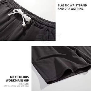 Shorts pour hommes coupe ample, respirants, grandes tailles, personnalisables, service OEM, vente en gros, meilleures ventes, pour usage décontracté - Product Image 6