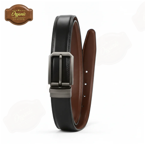 Cinturón de Piel Sintética PU Premium para Mujer con Hebilla Cuadrada de Aleación – Cinturón Casual de Moda para Jeans - Product Image 3