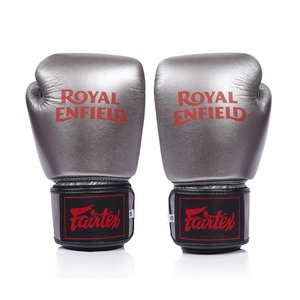 นวมชกมวยไทย Fairtex หนังวัวแท้ สำหรับฝึกซ้อม, นวมคิกบ็อกซิ่งแบบเต็มนิ้ว, นวมซานด้า MMA - Product Image 1
