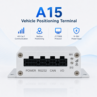 Terminal de positionnement de véhicule GNSS A15 4G Cat.1 BeiDou haute précision JT/T808, traceur télématique pour flotte de bus scolaires, IP51