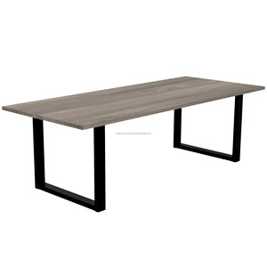 Juego de Comedor Moderno con 6 Sillas Tapizadas, Mesa de Madera, Diseño de Respaldo Sólido para Muebles de Hogar - Product Image 2