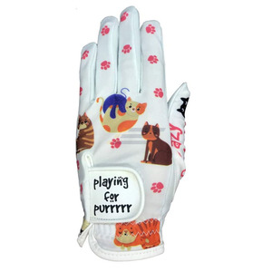 High Quality Custom Men Golf <b>Gloves</b> Performance Sports Genuine Cabretta Leather Non-Slip Strong <b>Grip</b> Hook Loop Closure Outdoor - Product Image 1