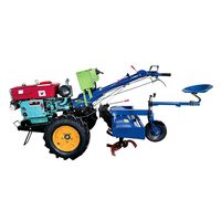 Tracteur manuel polyvalent de 8 à 30 CV pour la préparation des sols de rizières et de terres arides
