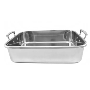 Plat à rôtir professionnel conçu pour les cuisines familiales modernes avec une construction en acier inoxydable de qualité supérieure - Product Image 3