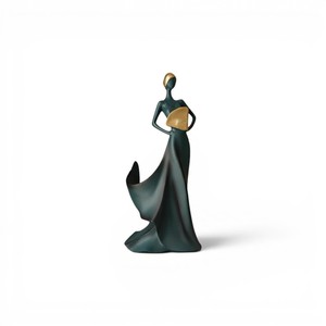 Escultura Femenina Abstracta Moderna de Poliresina, Figura Decorativa para Decoración del Hogar y Oficina - Product Image 3