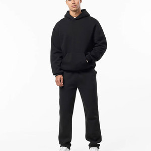 OEM Cotton Tracksuit Heavyweight French Terry Fleece Tracksuit Manufacturing for Retail Brands - Product Image 1
