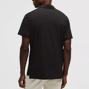 Camisa de Manga Corta para Hombre, Diseño Nuevo, Logotipo Personalizado Bordado, Bolsillo con Estampado Antiarrugas, Estilo Gótico, Tela de Lona de Algodón con Spandex - Product Image 3