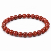 Bracelet en Agate Bleue Naturelle, Pierre Précieuse, Énergie Positive, Pierre Apaisante, Vente en Gros