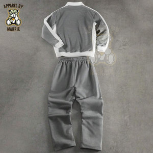 Conjunto Deportivo de Algodón de Alta Calidad, Impresión de Logotipo Personalizada, Servicio OEM, Peso Medio, 2 Piezas, Ropa Urbana para Hombre, Venta al Por Mayor - Product Image 6