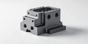 Bloc de collecteur usiné par CNC, généralement utilisé comme corps de soupape ou boîtier de machine de précision - Product Image 3