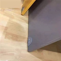 Roue en caoutchouc silencieuse et résistante à l'usure pour lit d'enfant, avec poulie de remorque robuste en alliage de zinc et levier de frein à bouton