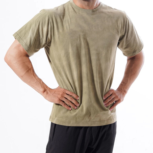 T-shirt Homme Délavé à l'Acide Prix de Gros, Matière Durable Anti-Plis, Entièrement Personnalisable, Meilleure Vente - Product Image 5