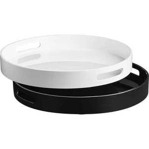 Plateau de service en bois robuste de qualité supérieure pour la cuisine et la salle à manger, idéal pour servir des aliments, des boissons et des desserts, disponible en grande quantité. - Product Image 4