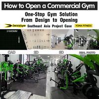 Ensemble complet d'équipements de musculation professionnels pour salles de sport, machines de musculation commerciales, Guangzhou, Chine