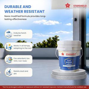 Revestimiento Líquido Acrílico Star Aqua Shield, Pintura Impermeable para Techos Transparentes y Protección Exterior de Piscinas de Concreto - Product Image 4