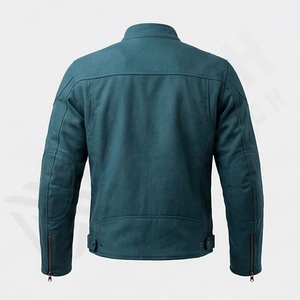 Veste de moto en cuir véritable pour homme de qualité supérieure, nouvelle arrivée, vestes de moto d'hiver, protections amovibles, personnalisables - Product Image 2