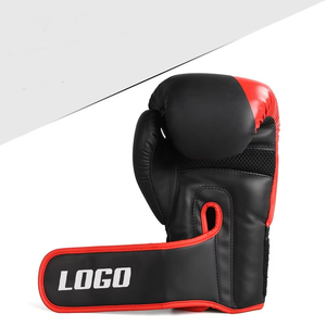 Guantes de Boxeo Muay Thai de Alta Calidad con Logotipo Personalizado, Protectores de Manos de PU Impermeables para MMA, para Uso en Exteriores en Artes Marciales - Product Image 2