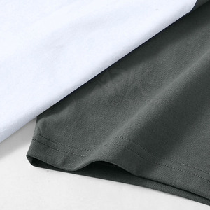 Camiseta para hombre de algodón premium, tela ligera, cuello redondo, para hombre, ropa de moda de verano, suministro directo de fábrica, pedido al por mayor. - Product Image 6