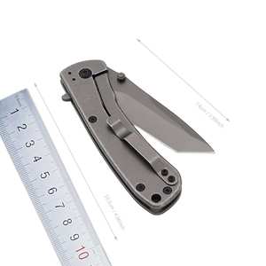 Diseño de cuchillo personalizado cuchillo tanto hoja en bajo MOQ Fabricación de cuchillos - Product Image 2