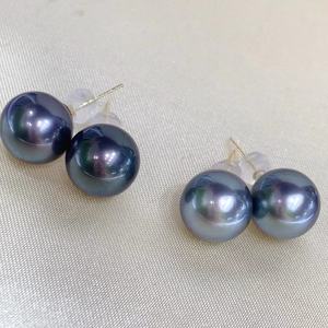 Boucles d'oreilles longues en argent S925 de style coréen, avec pampilles, perles simples et élégantes, bijoux avec boîte cadeau pour femmes - Product Image 3