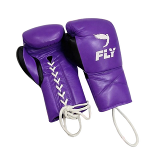 Gants de boxe Fly en gros, légers, pour entraînement et sparring, pour hommes et femmes, à lacets, antidérapants, pour Muay Thai, adultes - Product Image 3