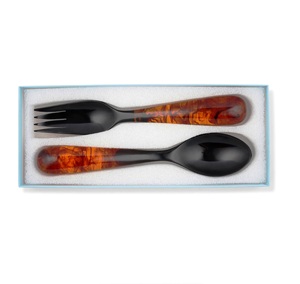 Accessoires de cuisine les plus vendus : Ensemble de saladiers en acacia, écologiques, compatibles lave-vaisselle, ustensiles de cuisine, fabriqués en Inde - Product Image 2