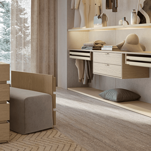 Armoire Modulaire LED Européenne Personnalisée JY Project, Écologique, Gain de Place, en MDF, Grande Taille, Facile à Assembler, pour Chambre et Villa en Bois - Product Image 1