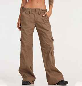 Pantalons cargo d'hiver pour femmes, élégants et pratiques pour tous les jours, prix bas, plusieurs poches. - Product Image 5