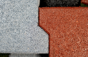 Supersafe Interlocking Rubber Pavers Horse Stable Driveway Dog Bone Rubber Brick Rubber Flooring Tiles - Product Image 5