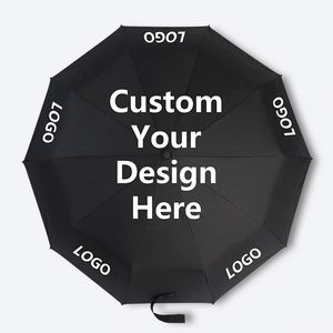 Paraguas Plegable Moderno de Fibra de Vidrio Transparente, Totalmente Automático, con 8 Varillas, para Viaje, Diseño de Tubo de Hierro - Product Image 4