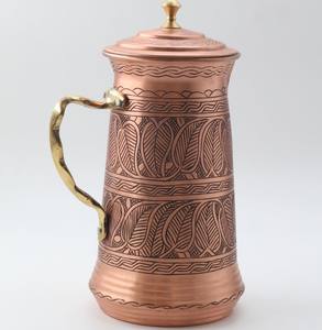 Jarra de Cobre de Diseño Tradicional con Acabado Pulido, Calidad de Exportación, Ideal para Ayurveda y Regalos, de K Golden Brass - Product Image 4