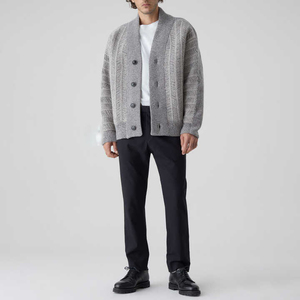 <b>Men</b> Heavy Knit Sweater Thick Warm <b>Long</b> Sleeve Winter Casual Comfortable Outdoor Daily Wear OEM ODM Custom Factory - Product Image 1