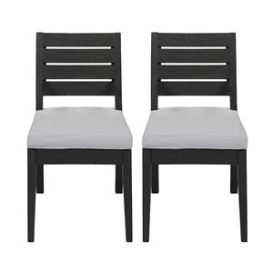 Sedia da pranzo senza braccioli Nestor per arredamento da esterno/patio - Product Image 2