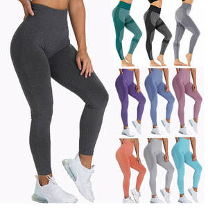 Leggings Deportivos de Cintura Alta para Mujer, de Poliéster y Elastano de Alta Calidad, Ropa de Compresión para Yoga y Gimnasio - Product Image 1