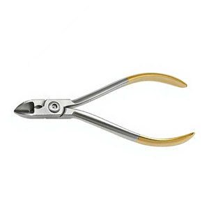 Pince coupante à fil rigide de qualité supérieure, instruments orthodontiques dentaires, fil de précision en acier inoxydable angulaire à 15 degrés CVD - Product Image 5