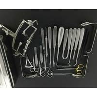 Ensemble chirurgical orthopédique pour palatine fendue, 25 instruments, boîte, kit de chirurgie orale pédiatrique, acier inoxydable, qualité américaine et européenne