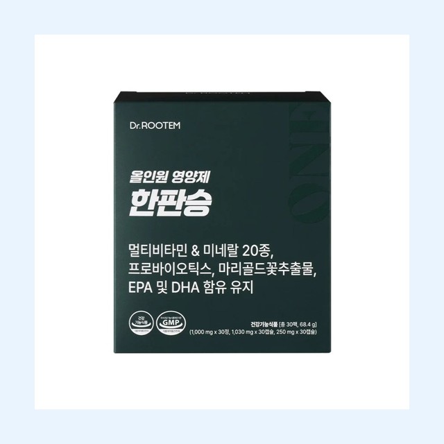 Korean Triple Formula Health Supplement All In One Multivitamin Kit With Probiotics And Zinc For Daily Nutritional DR ROOTEM
