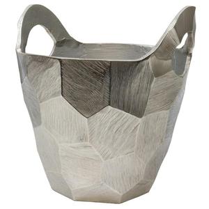 Seau à glace design moderne, fait main, en métal, pour refroidir bière et vin, pour fêtes et événements personnalisés, capacité 3 litres. - Product Image 6