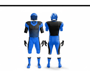 Uniformes d'équipe de football américain de haute qualité, maillots et pantalons personnalisés |   Tenue de football d'équipe |   Vêtements de sport en polyester respirant - Product Image 5