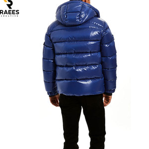 Veste matelassée unisexe pliable, légère et portable, style streetwear pour jeunes hommes, couleurs vives, directement de l'usine - Product Image 3