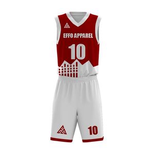 ชุดบาสเก็ตบอลพิมพ์ลายฤดูร้อนคุณภาพสูง แขนครึ่งตัว น้ำหนักเบา สวมใส่สบาย ระบายอากาศได้ดี สีตามสั่ง เสื้อผ้าสั่งทำ - Product Image 4