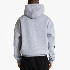 Sweat-shirts pour garçons de haute qualité, personnalisés, sans cordon, en molleton épais 500 g/m², 100 % coton, sweats à capuche surdimensionnés pour hommes - Product Image 6