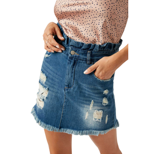 Faldas Vaqueras Cómodas para Mujer, Tela al por Mayor, Personalizable, Muestra Gratuita, la Mejor Calidad - Product Image 1