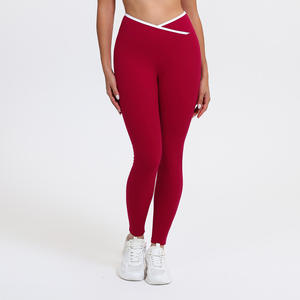 Leggings de sport respirants, unis, sans couture, pour femmes, pantalons de yoga, collants, leggings pour femmes, unisexe - Product Image 2